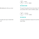 sex toys dubai reviews
